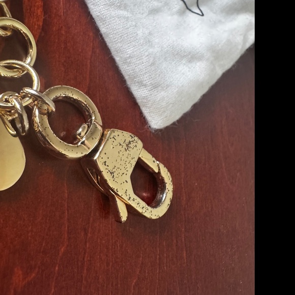 Fossil keychain/fob chain with charms - Picture 4 of 4